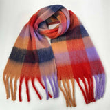 Cwasc1578_Winter Plaid Thickened Warm Scarf Shawl