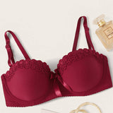 Women Fashion Bow Anti-Slip Bra_Cwmu0123