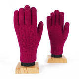 Winter Womens Warm Touch Screen Knitted Gloves_Cwmm2880