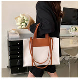 DAILY COMMUTING FASHION SHOULDER BAG TOTE BAG_CWAB1384