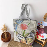 LARGE CAPACITY ETHNIC STYL CANVAS SHOULDER TOTE BAG_CWAB1670
