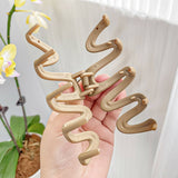 Big Wavy Hair Clips, Perfect For Winter And Fall_Cwaha07312