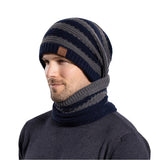 Warm Fleece Hat And Scarf Two Piece Set_Cwasc1129