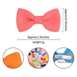 KIDS BOW HAIR CLIPS WITH NECK BOW DESIGN_CWAHA6727