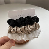 NEW TEMPERAMENT SET SIMPLE HAIR SCRUNCHIES_CWAHA2729