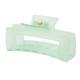 4 1 INCH MATTE PS PLASTIC HAIR CLAW CLIP WHOLESAL_CWAHA0091