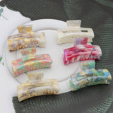 COLORFUL MERMAID HOLLOW SQUARE HAIRPIN_CWAHA2609