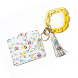 MACARON WALLET WITH ACRYLIC CLASP KEYCHAIN_CWAB4962