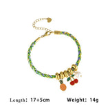 COLORFUL FRUIT BEAD ROPE NECKLACE BRACELET_CWMM7529