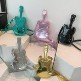 Fashion Violin Shape Chain Shoulder Bag_Cwab0995