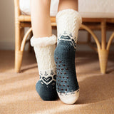 HOME CHRISTMAS WARM PLUSH INDOOR SLIPPERS_CWMS0722