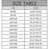 HOME PLAIN RUFFLED POLYESTER AND LINEN TABLECLOTH_CWMM0967