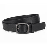 Fashionable Day-Shaped Buckle Leopard Print Belt