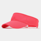 SOLID VISOR HAT SPORTS HIKING MARATHON SUN CAP_CWAH3287