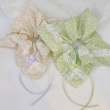 SWEET LACE BOW HAIRBAND NEW STYLE HAIR ACCESSORIES_CWAHA3704