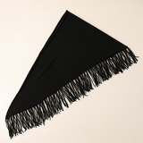 Wome Warm Triangle Scarfcashmere Knit_Cwasc2703