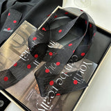 NEW POLKA DOT LACE SCARF HEADBAND_CWASC0719