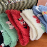 CUTE CARTOON THICK WARM MID TUBE SOCKS_CWMS0873