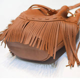Women Leather Tassel Bucket Bag_Cwab0791