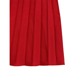 FASHION V NECK SOLID COLOR PLUS SIZE DRESS_CWDMD3647