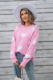 Valentines Day Love Long-Sleeved Knit Sweater