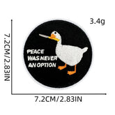 CARTOON CREATIVE BADGE EMBROIDERY PATCH_CWMM4068