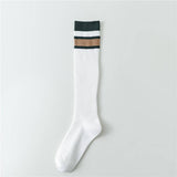 2024 NEW COLOR CONTRAST STRIPED MID CALF SOCKS_CWMS0649