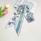 NEW HIGH END FLORAL BUTTERFLY FASHION HEADBAND_CWAHA4140