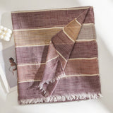 Fashionable Simple Plaid Striped Scarf_Cwasc0998