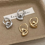 Womens Valentines Day Love Heart Earrings