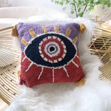 DEVIL EYE PATTERN BOLSTER PILLOW FOR COUCH_CWMM0237