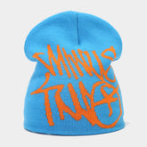 Windproof Letter Jacquard Knitted Hat_Cwah1616