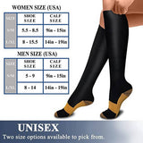 Women'S Solid Color Sports Compression Socks_Cwms1867