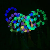 GLOW IN THE DARK WRISTBAND WITH TASSEL KEYCHAIN_CWMM6870