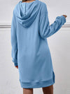 Cwohol0965_Winter Hooded Long-Sleeved Hoodie Long Style