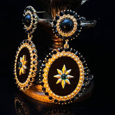 RETRO VERSATILE DIAMOND EARRINGS_CWAJE1102