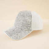 RHINESTONE BASEBALL CAP STYLISH AND SHINY CWAH1398