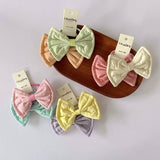 CHILDRENS AB COLOR MATCHING BOW HAIR TIE_CWAHA1837