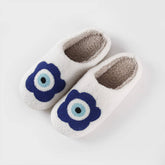 FLOWER PATTERN WINTER INSULATION COTTON SLIPPERS_CWSHS0462