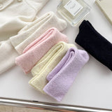 Women Winter Thickened Socks With Dot Yarn_Cwms0878