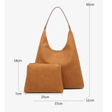 STYLISH LARGE CAPACITY UNDERARM TOTE BAG_CWAB5109