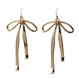 Unique Design Elegant Simple Gold Plated Earrings