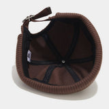 Cwah3167_Outdoor All-Match Round Top Knitted Beret