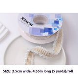 RIBBON TWEED BOUQUET FLOWER WRAP DIY RIBBON_CWMM5745