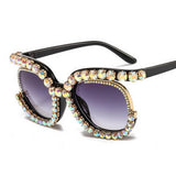 FASHIONABLE WOMENS DIAMOND SUNGLASSES_CWASG0785
