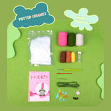 HAND KNITTED DIY BOUQUET CROCHET MATERIAL PACK_CWMM0818