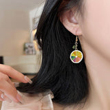 CUTE FRESH AND SWEET LEMON EARRINGS_CWAJE1635
