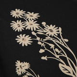 Vintage Daisy Print Low-Rise Drop A-Line Skirt