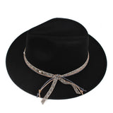 PEARL EMBELLISHED WARM WINDPROOF PANAMA HAT_CWAH1881