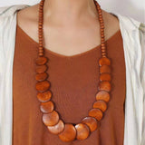 EXOTIC RETRO COCONUT SHELL SWEATER CHAIN_CWMM4394